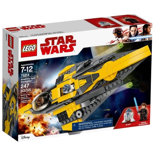 Конструктор LEGO Star Wars Звёздный истребитель Энакина