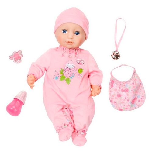 Интерактивная кукла Zapf Creation Baby Anabelle 43 см