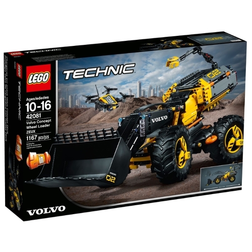 Конструктор LEGO Technic VOLVO колёсный погрузчик ZEUX