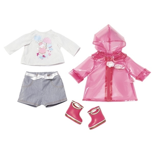 Zapf Creation Комплект одежды для дождливой погоды для куклы Baby Annabell