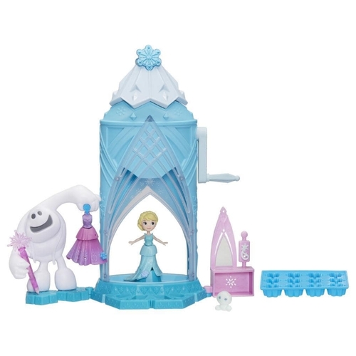Игровой набор Hasbro Disney Frozen Замок Эльзы Сделай Волшебный Снег