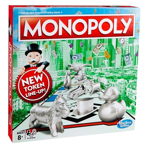 Настольная игра Hasbro Игры Monopoly Классическая (обновленная)