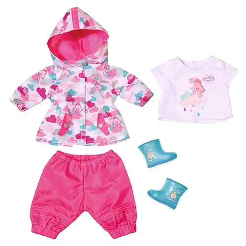 Zapf Creation Комплект одежды для дождливой погоды для куклы Baby Born 823781
