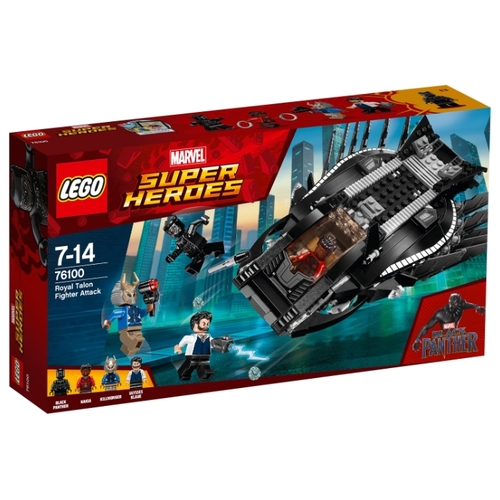 Конструктор LEGO Marvel Super Heroes 76100 Нападение Королевского Когтя