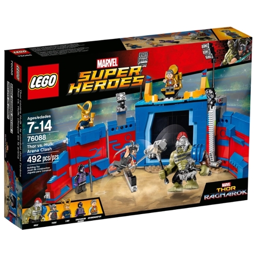 Конструктор LEGO Marvel Super Heroes 76088 Тор против Халка на арене