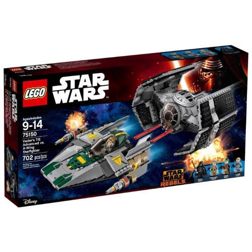 Конструктор LEGO Star Wars 75150 Усовершенствованный истребитель Вейдера против звёздного истребителя