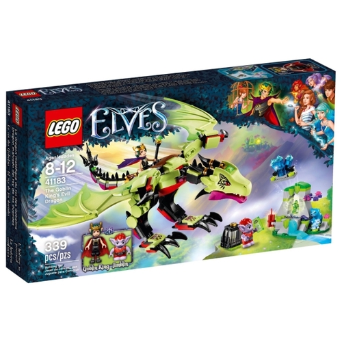 Конструктор LEGO Elves 41183 Зловещий дракон короля гоблинов