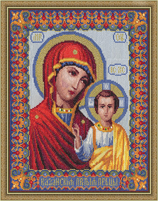 Набор для вышивания ″PANNA″ CM-0809 ( ЦМ-0809 ) ″Казанская икона Богородицы″